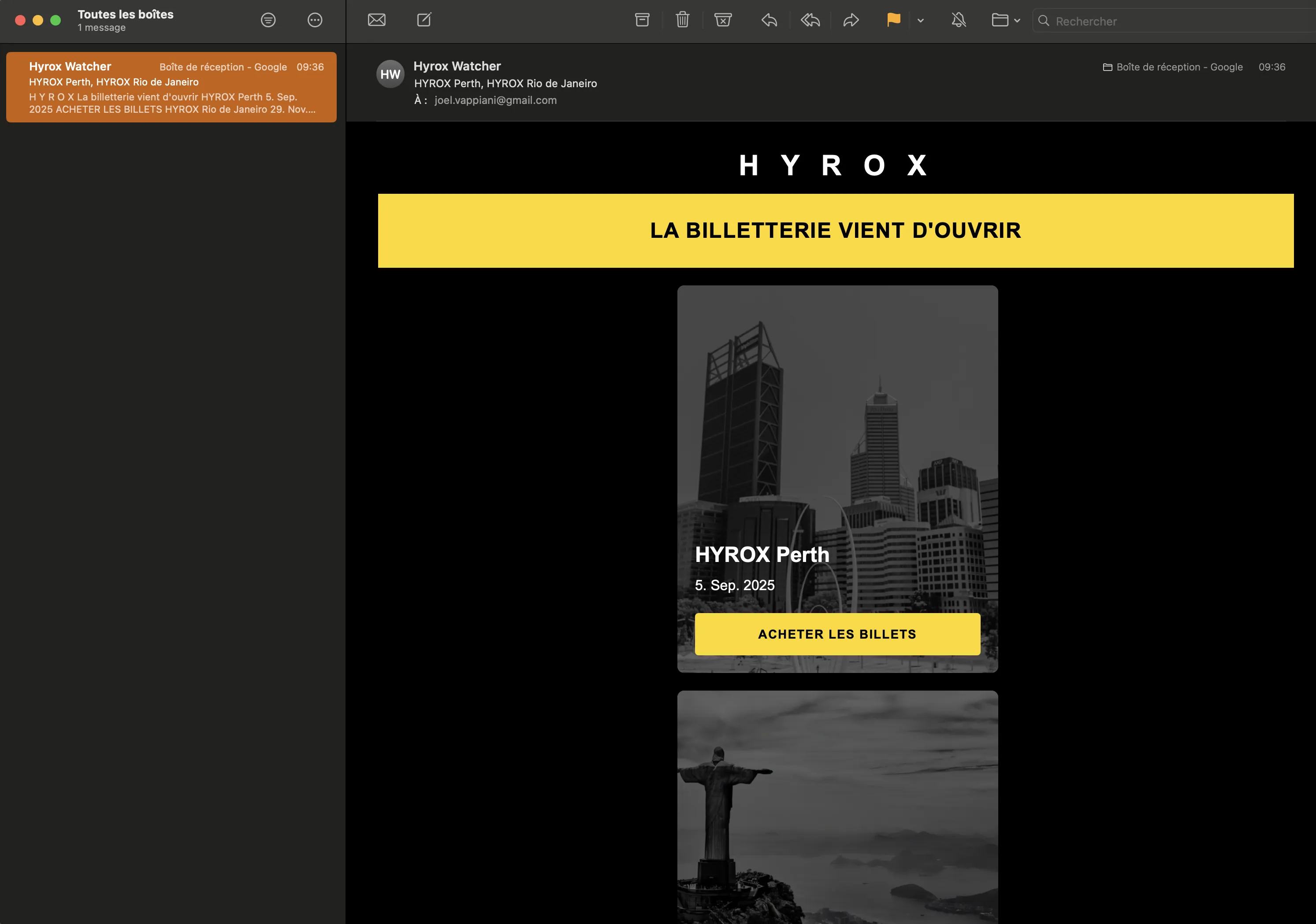 Hyrox Watcher — screenshot
